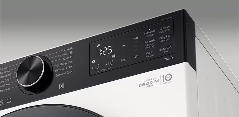 Màn hình LED hiển thị rõ ràng các thông số