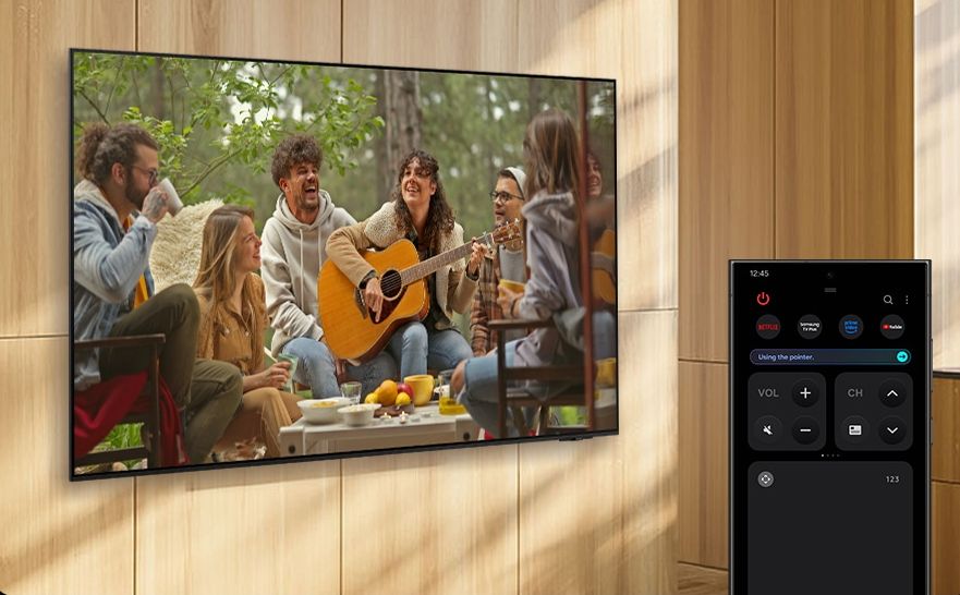 Điều khiển tivi nhanh chóng hơn bằng điện thoại