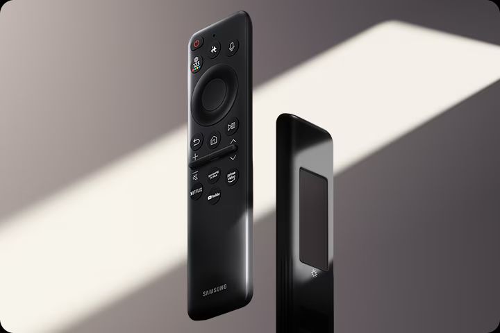 Điều khiển từ xa của tivi được tích hợp pin năng lượng mặt trời