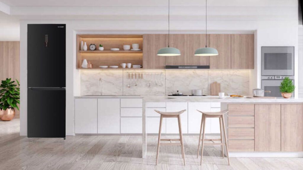 Sharp SJ-BF330V-DG là dòng tủ lạnh được thiết kế sang trọng, mang lại thẩm mỹ cao 