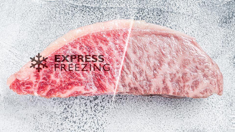 Chế độ cấp đông nhanh Express Freezing giữ trọn dinh dưỡng trên sản phẩm