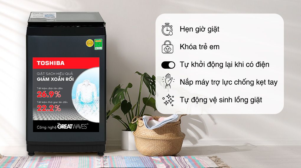 Máy giặt Toshiba