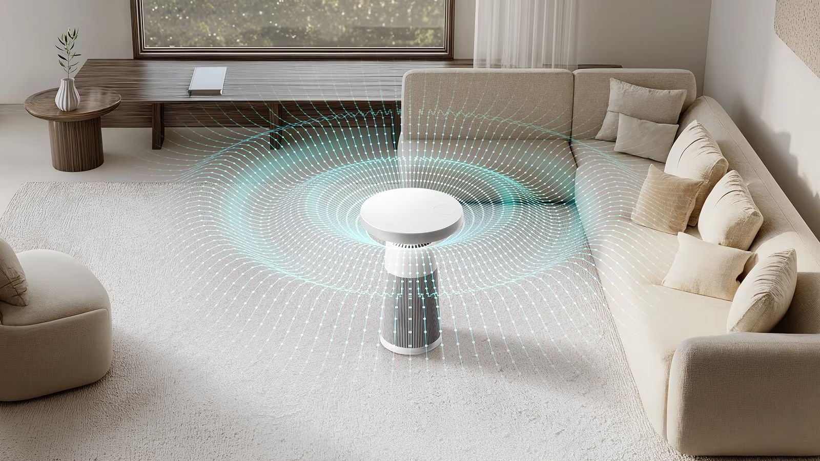 Model LG AS20GSHU0 PuriCare™ được tích hợp loa Bluetooth