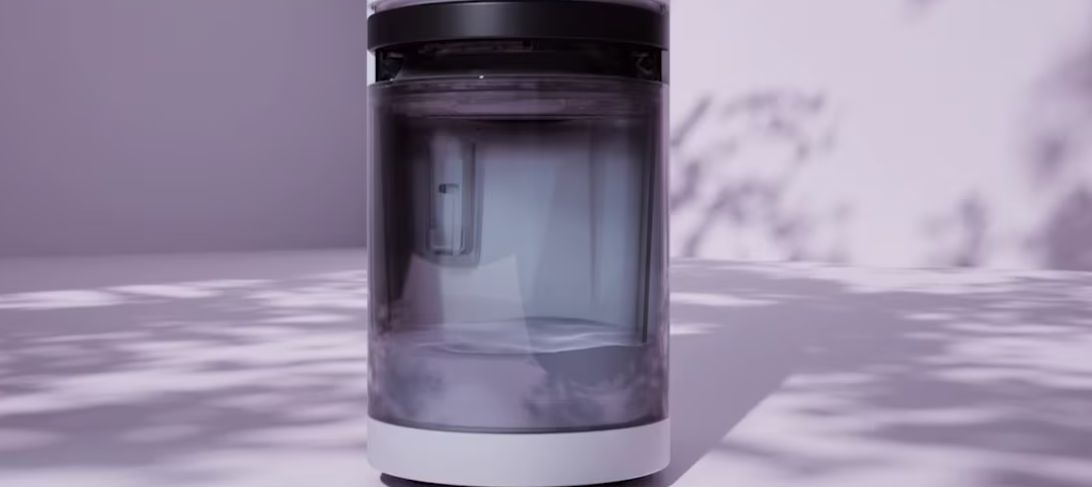 Bình nước đã được trang bị thêm cảm biến