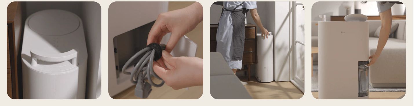 Phần tay cầm đã được ẩn đi mang đến sự tiện lợi 