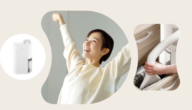 Vòi sấy chữ T có thể đặt vào các ngăn tủ