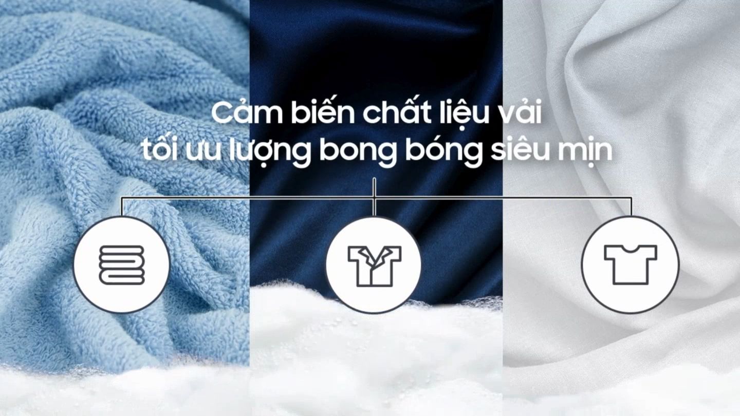 Samsung WW12CG604DLBSV được trang bị công nghệ AI Eco bubble™