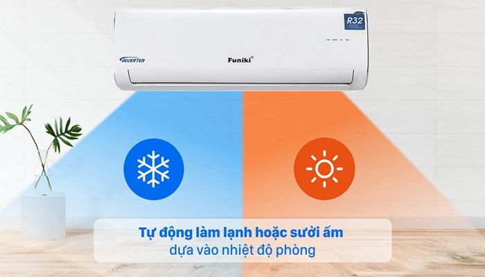 Điều hòa 2 chiều giá rẻ quốc dân thương hiệu Funiki