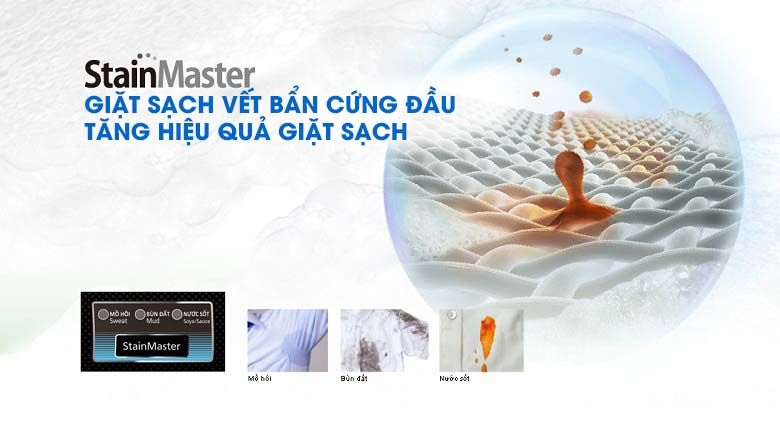 StainMaster / StainMaster+ là bộ đôi công nghệ xử lý vết bẩn như mồ hôi, dầu mỡ, bùn đất