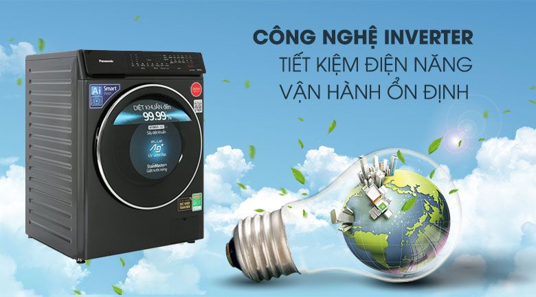 Động cơ Inverter vận hành êm ái, tiết kiệm điện