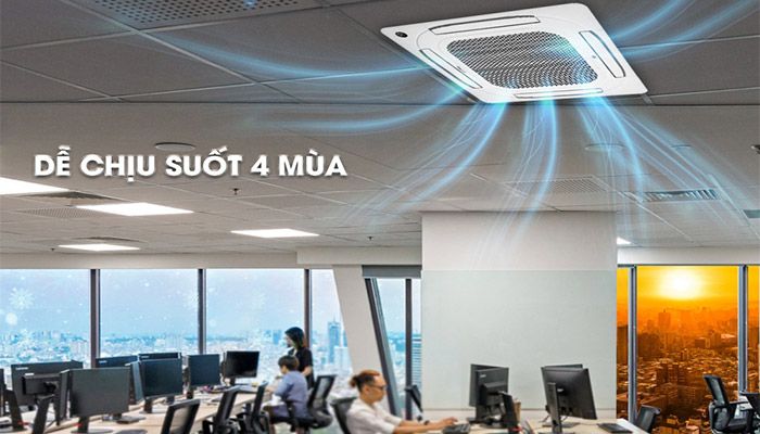 Dòng 2 chiều tích hợp cả làm lạnh và sưởi ấm