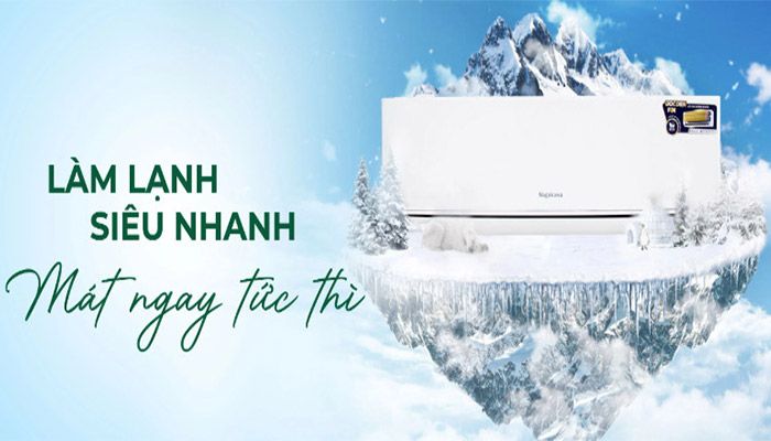 Làm lạnh nhanh Turbo cho hiệu quả tức thì