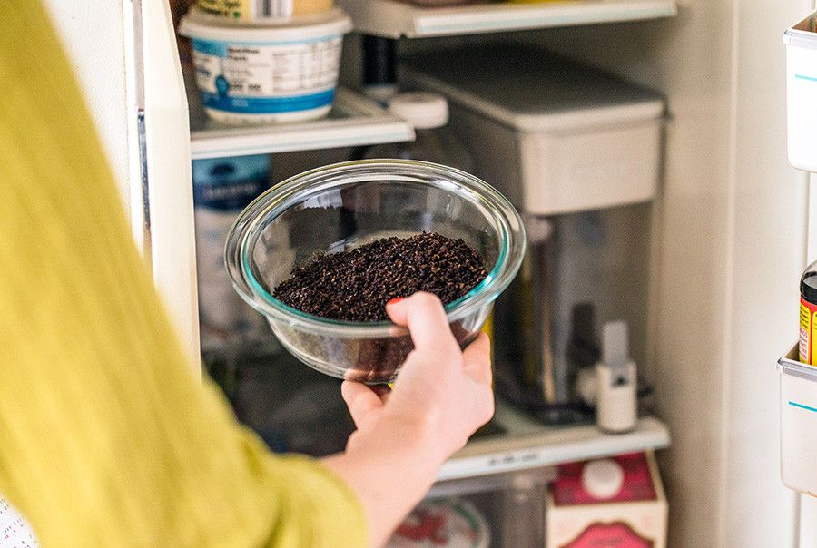 Sử dụng bã cà phê